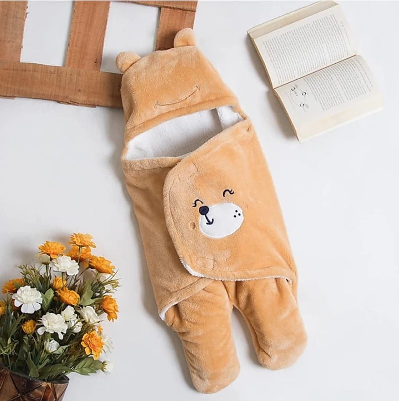 BRANDONN Baby Blanket Newborn Pack of Wearable Swaddle Wrapper for Baby Boys and Baby Girls, 0-6 Months Babies - Image 2