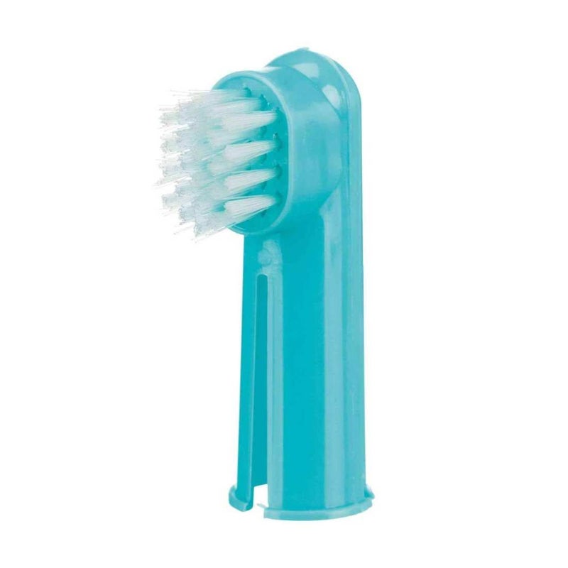 Trixie : - Tooth Brush Set | Finger Brush for Dogs and Cats | Made with Soft Bristles to Gently Clean Teeth, Prevent Gum Disease and Tooth Decay | Helps in Providing Dental Care – Pack of 2 (6cm) - Image 3