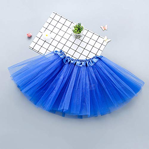 KICOFIT Tutu Skirts Women Halloween Costume Party Dress Up Running Skirt 4 Layers 5 Layers Navy - Image 4