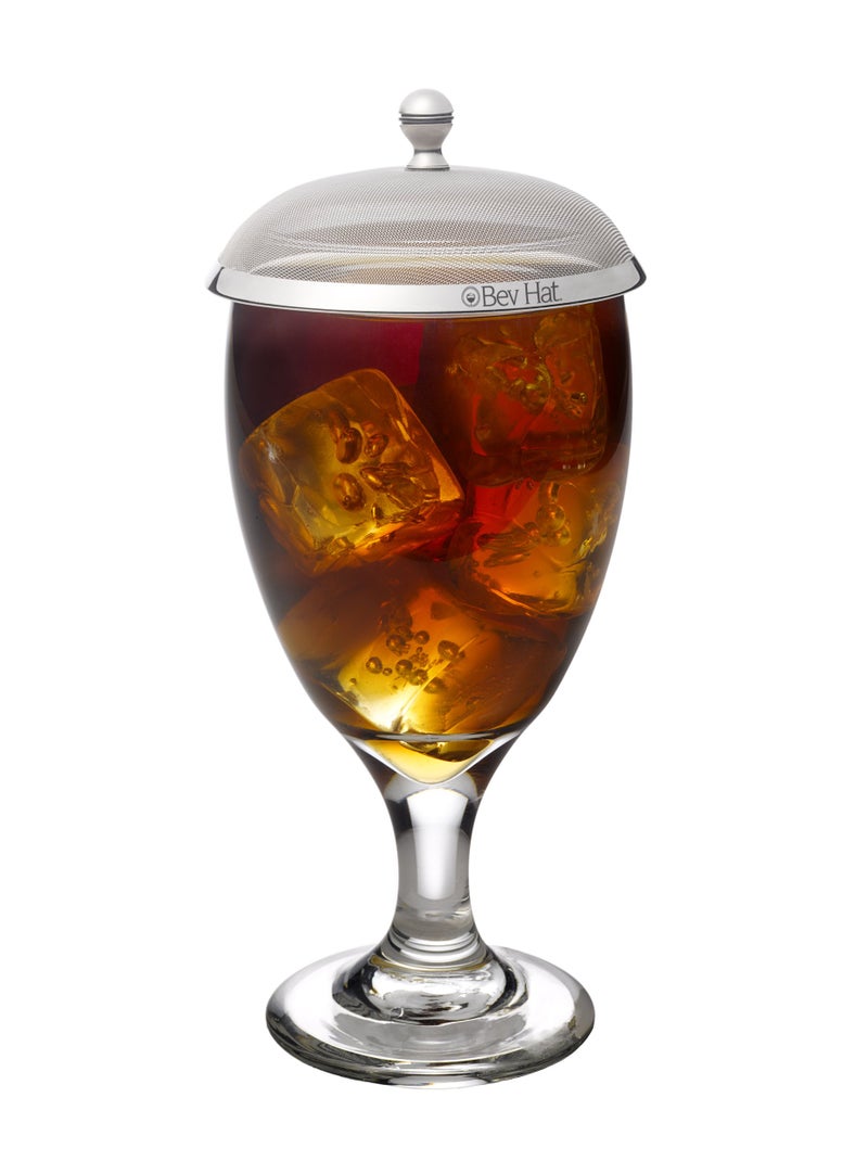 BEV HAT Bevhat Family Pack (4 Bevhats Total) Wine Glass Cover. Keep The Bugs Out. - Image 3