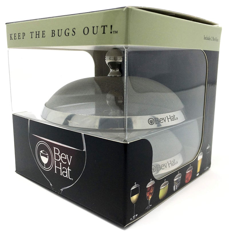 BEV HAT Bevhat Family Pack (4 Bevhats Total) Wine Glass Cover. Keep The Bugs Out. - Image 5