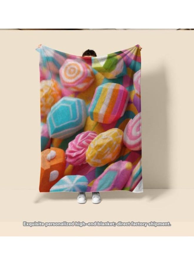 general Baby and children's cartoon flannel thin blanket (warm and comfortable, suitable for sleep, game use) 70cm*100cm - Image 3