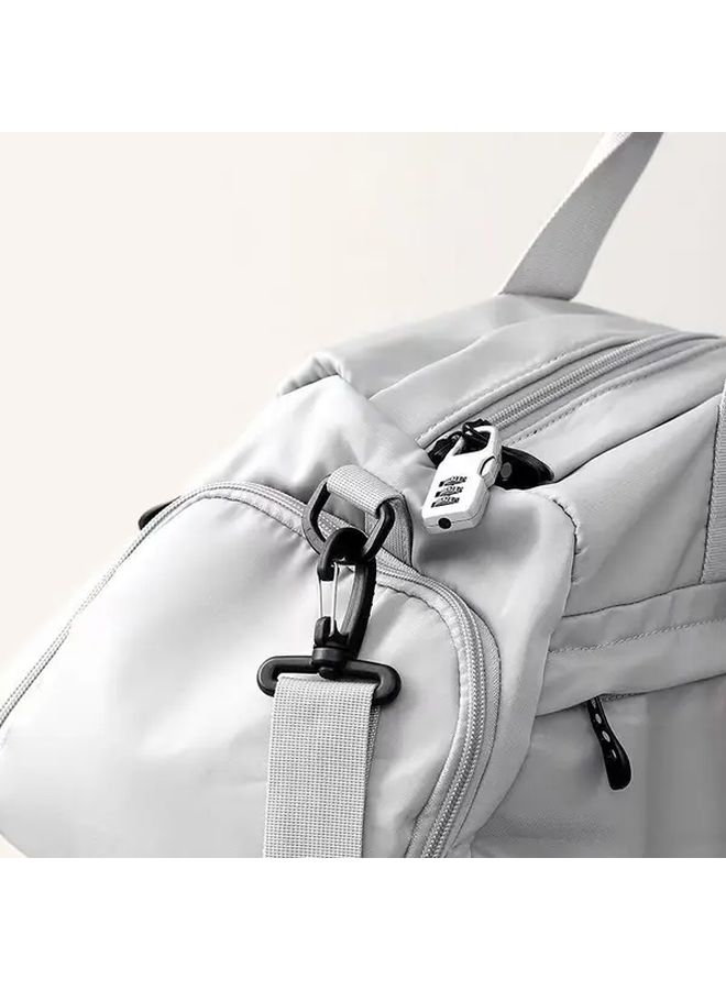 Silvery 2pcs Anti Theft Combination Padlock For Backpacks Drawers Boxes - Image 2