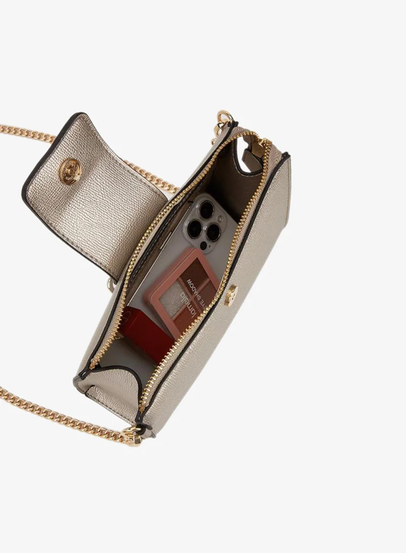 Le Confort GOLD Solid Crossbody Bag with Detachable Chain Strap for Women | Best Price UAE