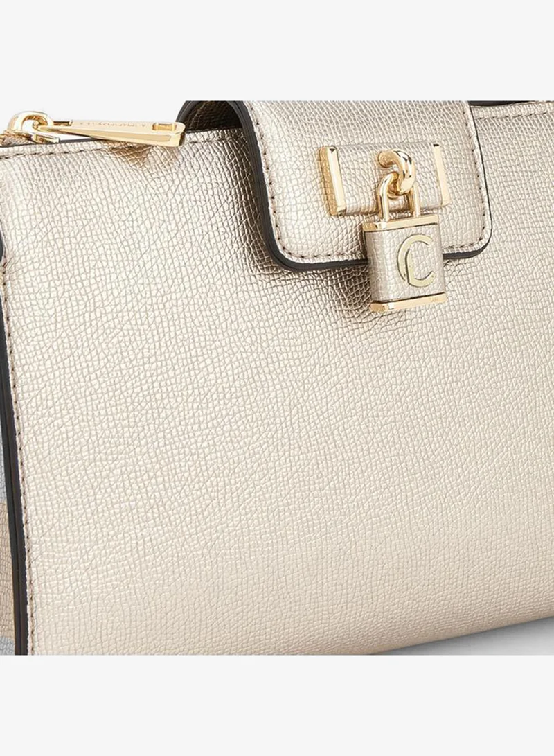 Le Confort GOLD Solid Crossbody Bag with Detachable Chain Strap for Women | Best Price UAE
