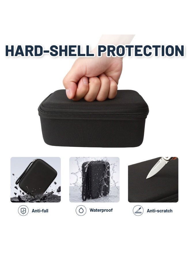 Portable Travel Case Compatible with Shark ChillPill 3-in-1 Fan, EVA Hard Shell,  Waterproof Protective Holder, Fan Accessories for Commuting, Travel Storage Bag (Fan not included) - Image 5