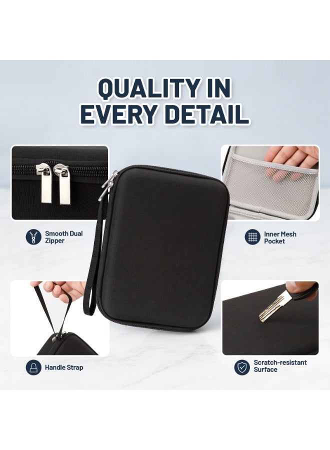 Portable Travel Case Compatible with Shark ChillPill 3-in-1 Fan, EVA Hard Shell,  Waterproof Protective Holder, Fan Accessories for Commuting, Travel Storage Bag (Fan not included) - Image 3