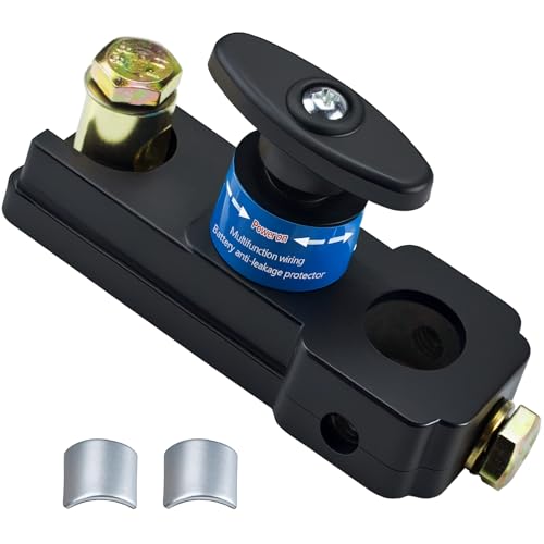 WAMEIJU Battery Disconnect Switches 12V24V Heavy Duty Battery Shut Off Switch Quick Disconnect Battery Cut Off Universal Switch for Automotive Rv and Boat1 Pack - Image 1