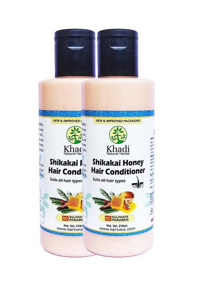 Khadi Natural Herbal - Natural Herbal Shikakai & Honey Conditioner (420Ml) - Image 1