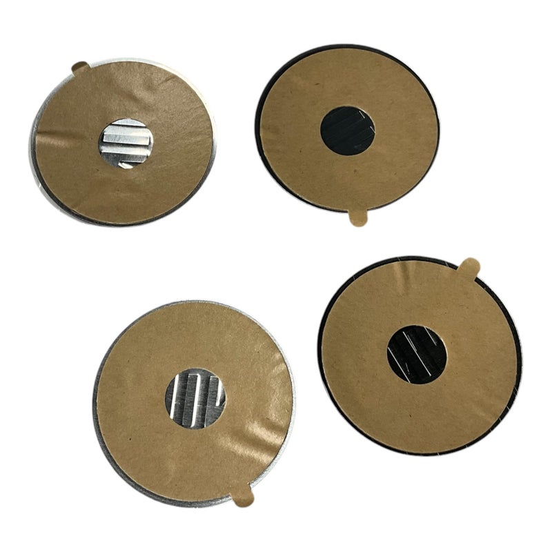 MINI COOPER WHEEL CAP CENTER EMBLEM COOPER MINI STICKER SET OF 4 GENUINE NEW - Image 2