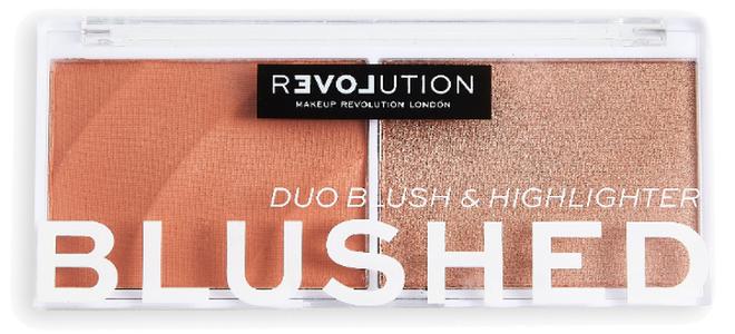 Revolution Relove Colour Play Blushed Duo Queen - Image 1