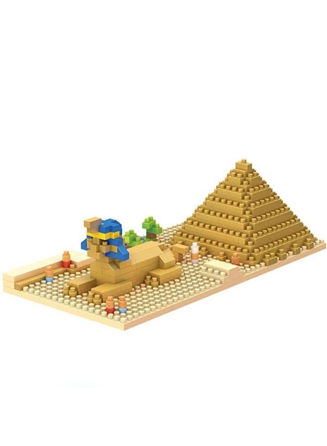 Children's Educational Assembly And Construction Toys Small Particle Building Blocks (Sphinx 300Pcs) - Image 1
