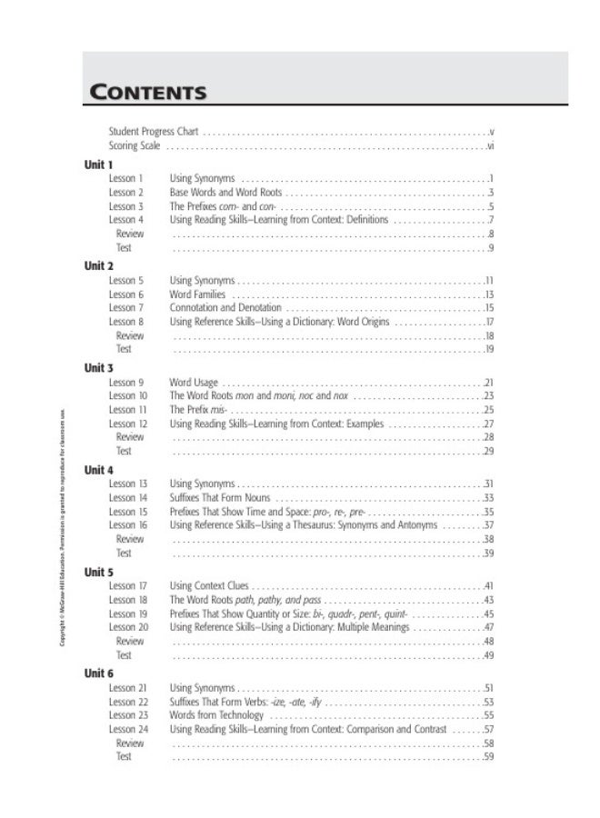 StudySync  Vocabulary Workbook Grade 11 - Image 3