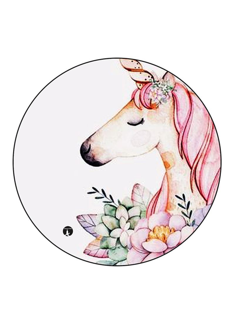 RKN An Unicorn Printed Mouse Pad Multicolour