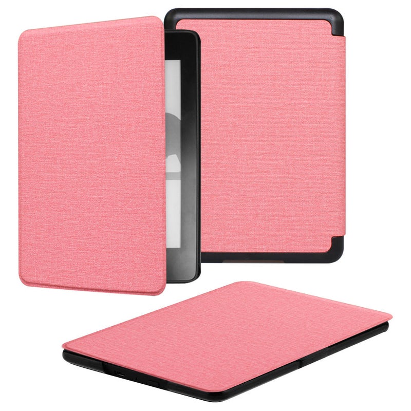 Waterproof Kindle Sleeve 6.0 Inch Pink - Auto Wake Sleep Slim Lightweight Protective Cover for 10th Generation 2019 Kindle Readers - Image 5
