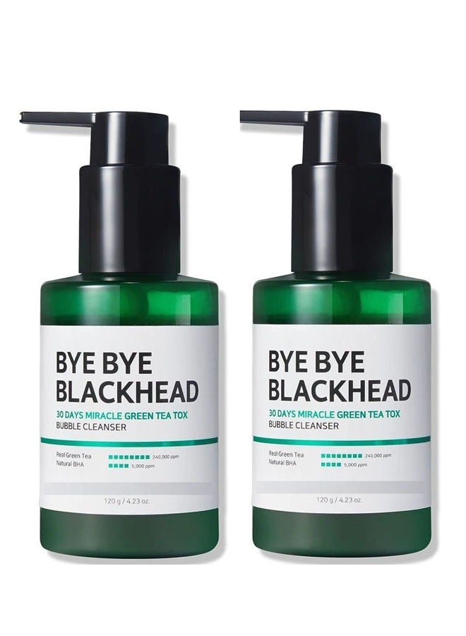 Bye Bye Blackhead Bubble Cleanser Clear 120grams Of two pieces - Image 1