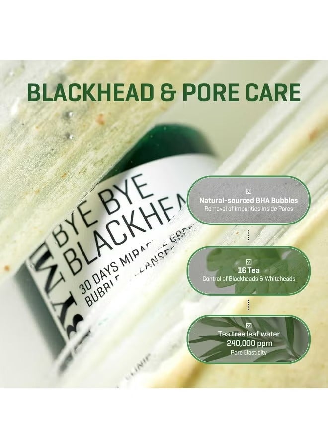 Bye Bye Blackhead Bubble Cleanser Clear 120grams Of two pieces - Image 3