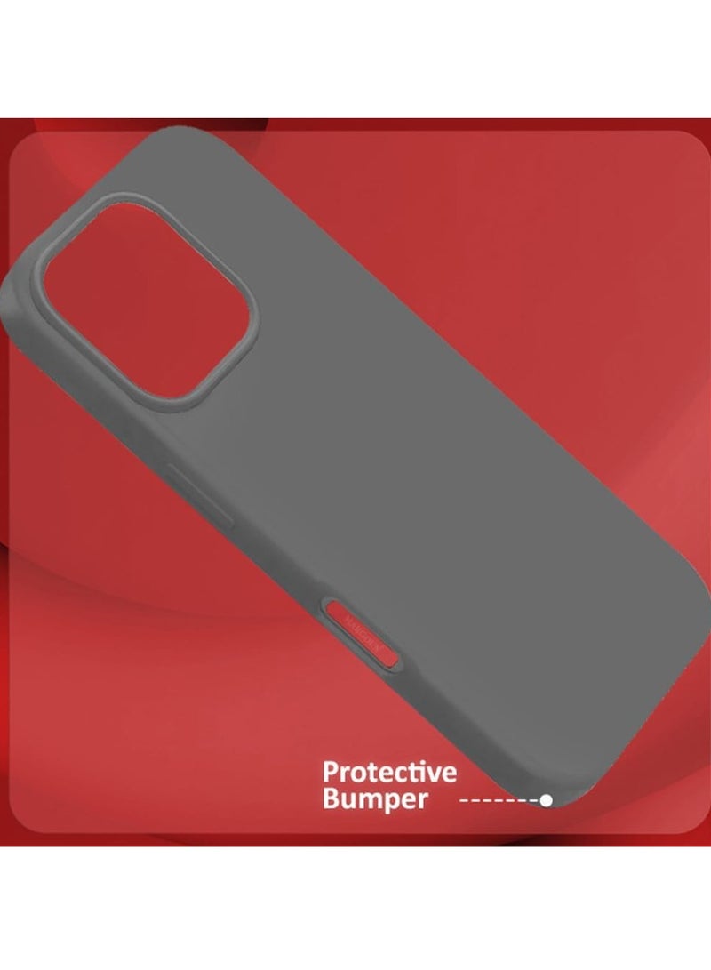 Liquid Silicone Protective Case for iPhone 16 Pro with Microfiber Lining - Image 5