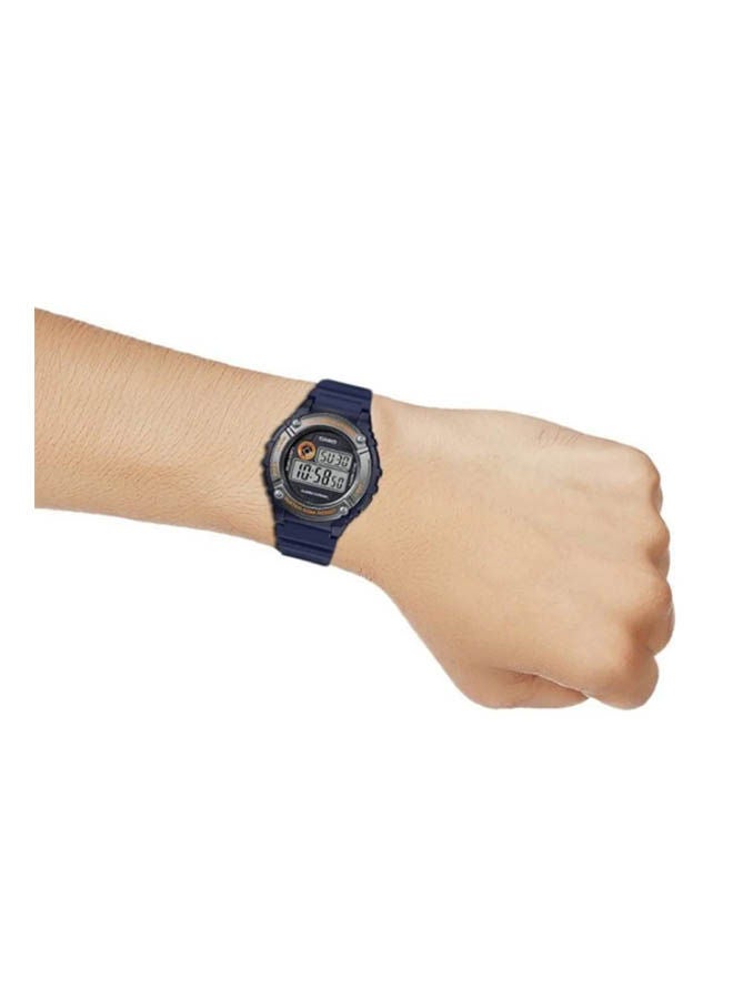 CASIO Resin Digital Watch W-216H-2BVDF - Image 2