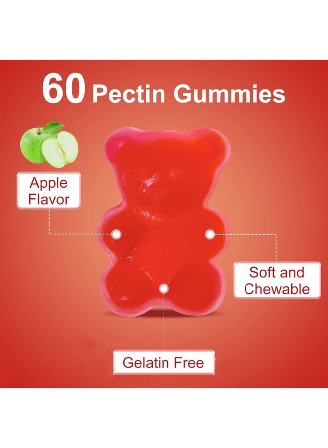 Burning Love Apple Cider Vinegar Gummies B12,60Gummies - Image 5