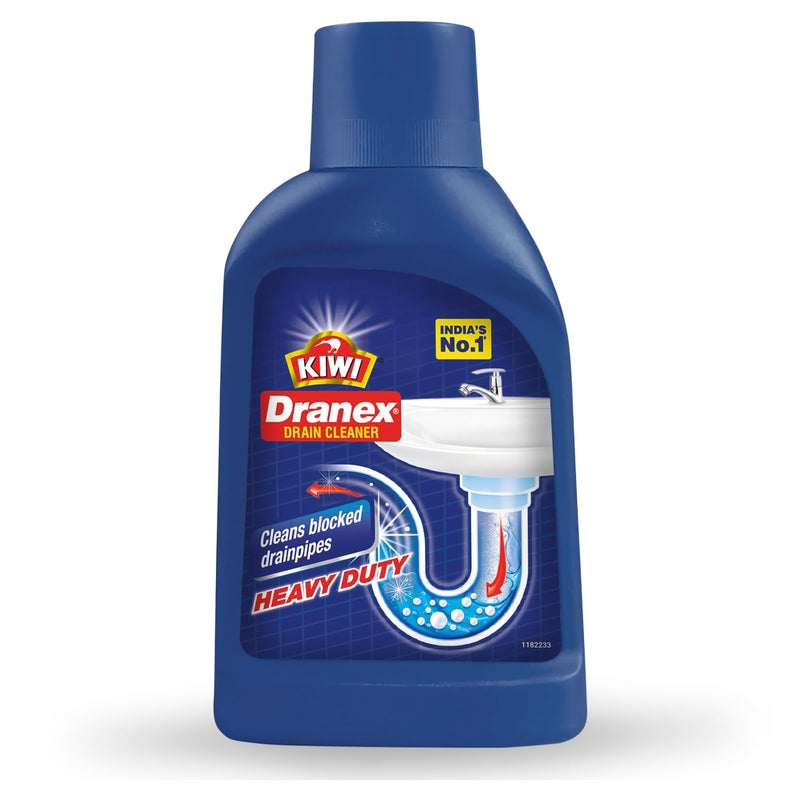 Kiwi Mr. Muscle Kiwi Dranex Drain Cleaner Powder, 375g | Removes Clogs, Blockages in Washbasin, Septic Tank, Sinks, Pipes in Just 30 Minutes - Image 2