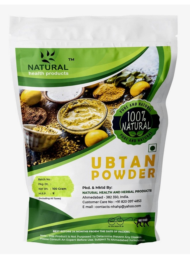 Natural Health Products Natural health products Ubtan Powder | Sunnipindi Bath | Face Pack Powder | Body Scrub For Skin Care | Face Pack | Skin Brightening | Bridal | Dulhan Special |Marriage - 100Gram - Image 1