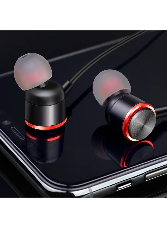 Neutral Headset Wired Headset Sports In-ear Game Moving Coil With Microphone Wire Control Mobile Phone Earplugs - Image 4