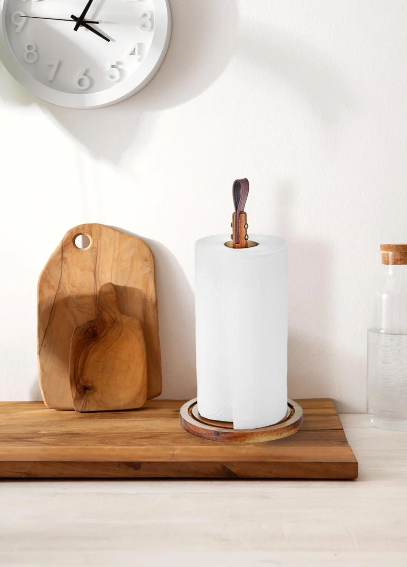 ذا ميا Natura Acacia Paper Towel Holder 15X33 cm