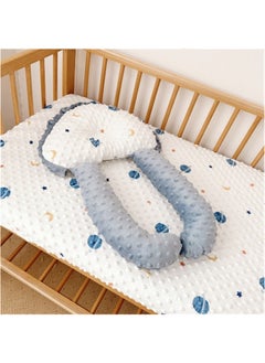 Beauenty 2 PCS Baby Anti Roll Side Sleep Pillow With Connecting Bands Adjustable Infant Positioning Neck Back Cushion Accompany Sleeping Pillows For Unisex Toddlers  - Image 5