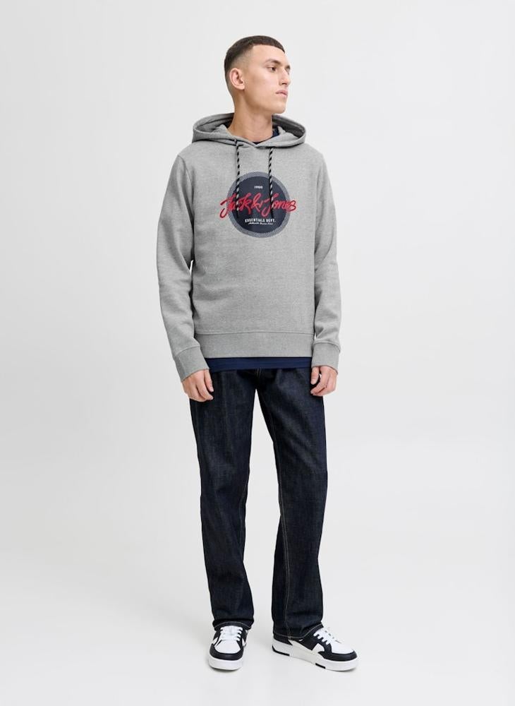 JACK & JONES Logo Regular Fit Pullover Hoodie - Image 4