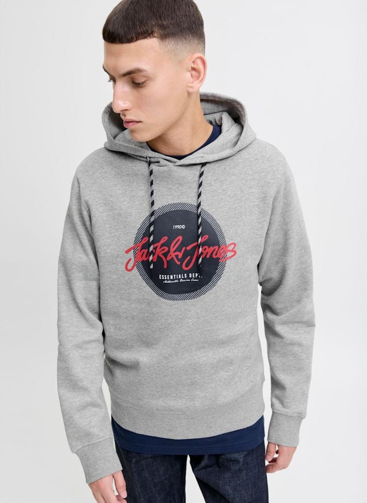 JACK & JONES Logo Regular Fit Pullover Hoodie - Image 3