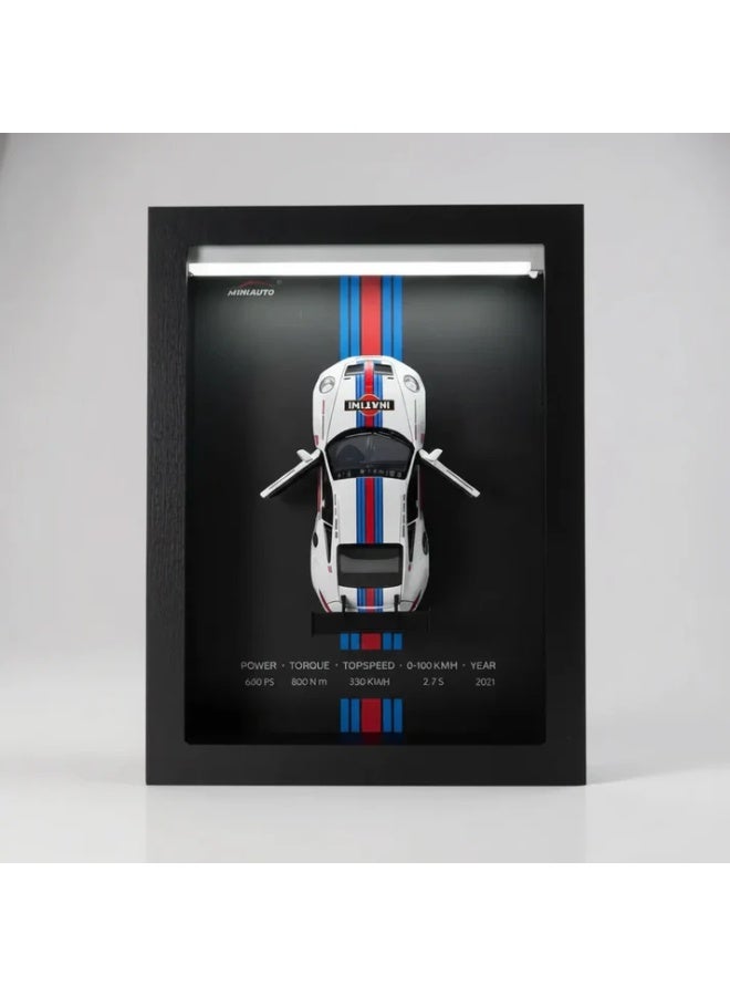 MiniArt 911 GT3 LED 3D Wall Art - Car Wall Decor - Image 2