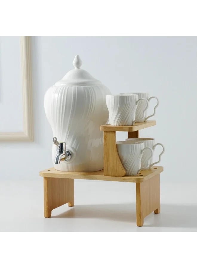 DANUBE HOME Princess 6-Pc Tea Set - 29x21x36 cm - 180 ml