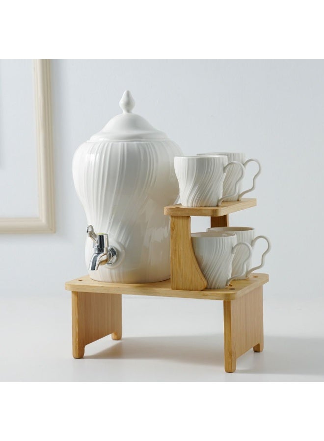 DANUBE HOME Princess 6-Pc Tea Set - 29x21x36 cm - 180 ml  - Image 1