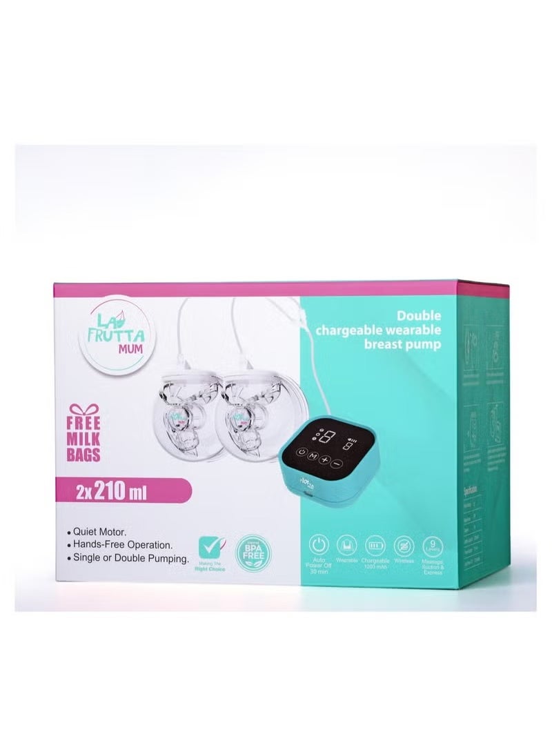 La Frutta - La Frutta 210 x 2ml Hands-Free MUM Double Pump, Wearable Pump - Image 1