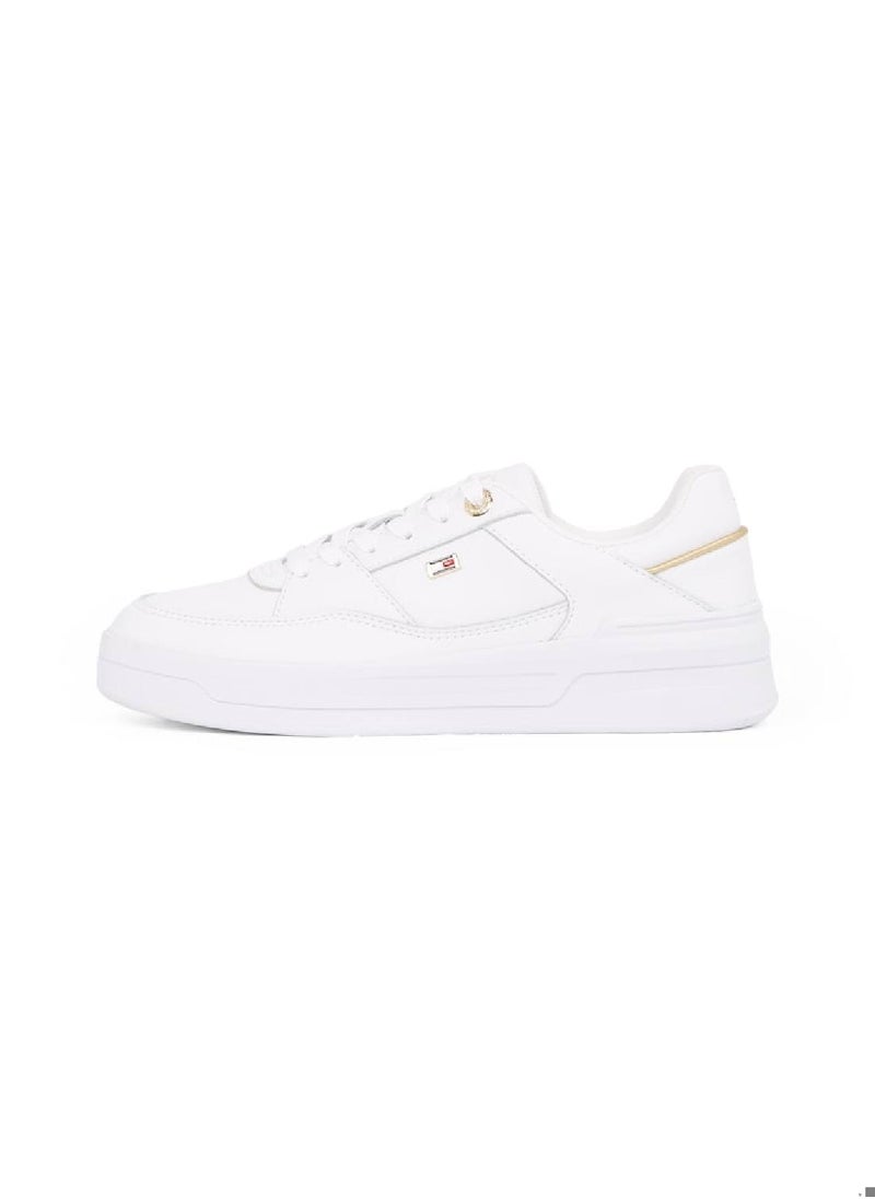 Women's Enamel Flag Basketball Trainers, White - Leather - pzsku/ZCDF6FAEAE5A400D6344BZ/45/_/1728912988/1b2ae992-b8f2-414b-9acc-d31d0bbc1ad2