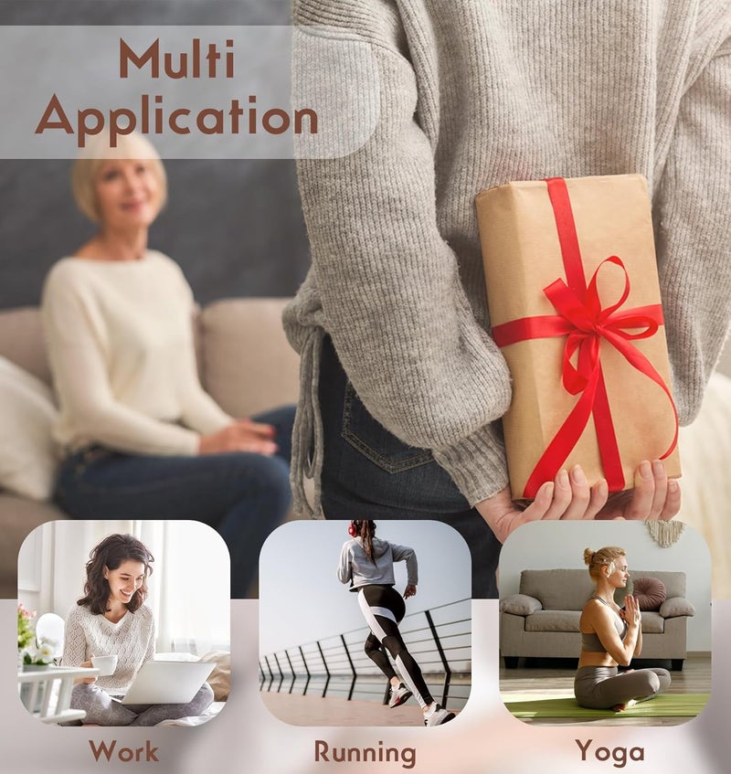 YSense Womens Wool Socks, Winter Boot Socks Stocking Stuffers Gifts for Women Men Warm Crew for Hiking - Image 5