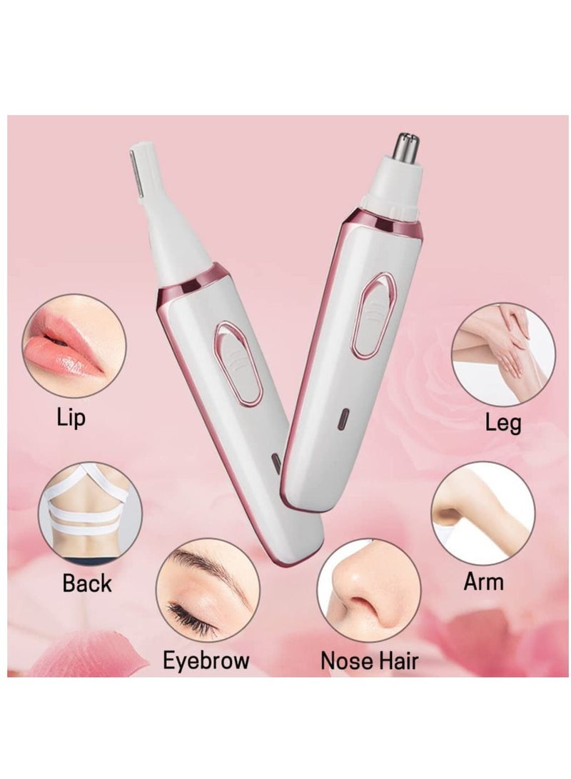 ام اس 4 في 1 آلة إزالة الشعر الكهربائية القابلة لإعادة الشحن للنساء للجسم - Image 4