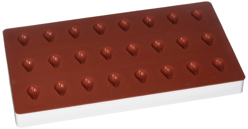 Silicone Small Pear Mold 24 Cavities 12 12 L x 7 W