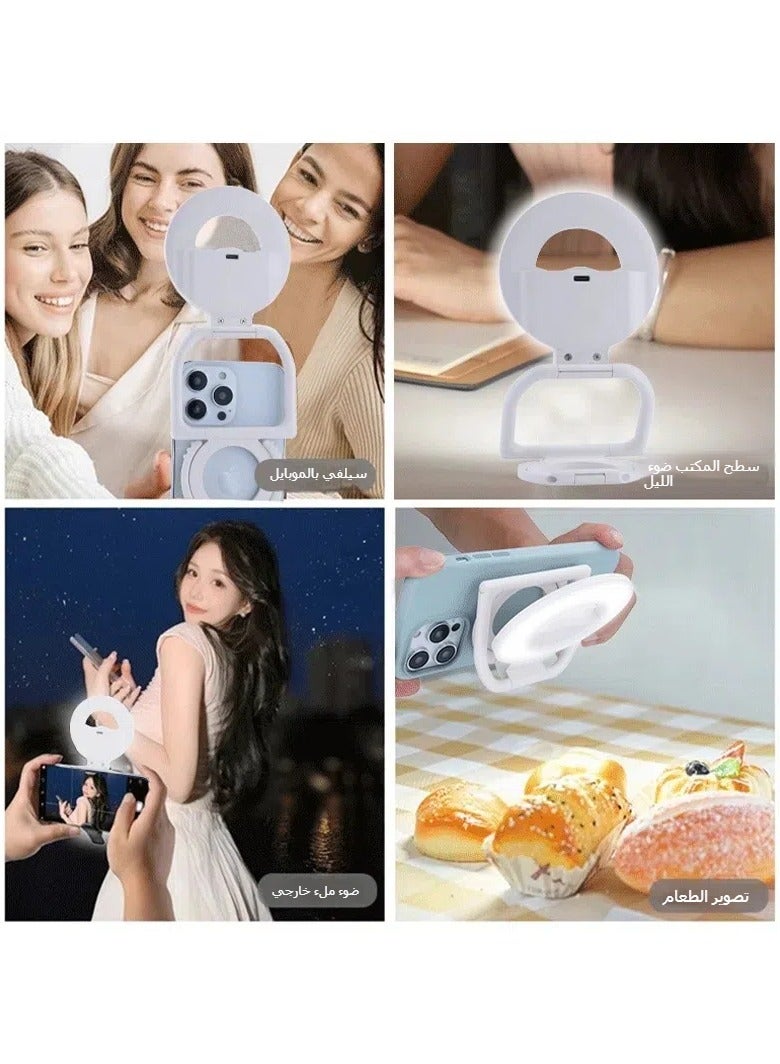 General Portable magnetic phone case, multi-functional beauty and face slimming fill light, professional photography, live broadcast outdoor desktop  - Image 3
