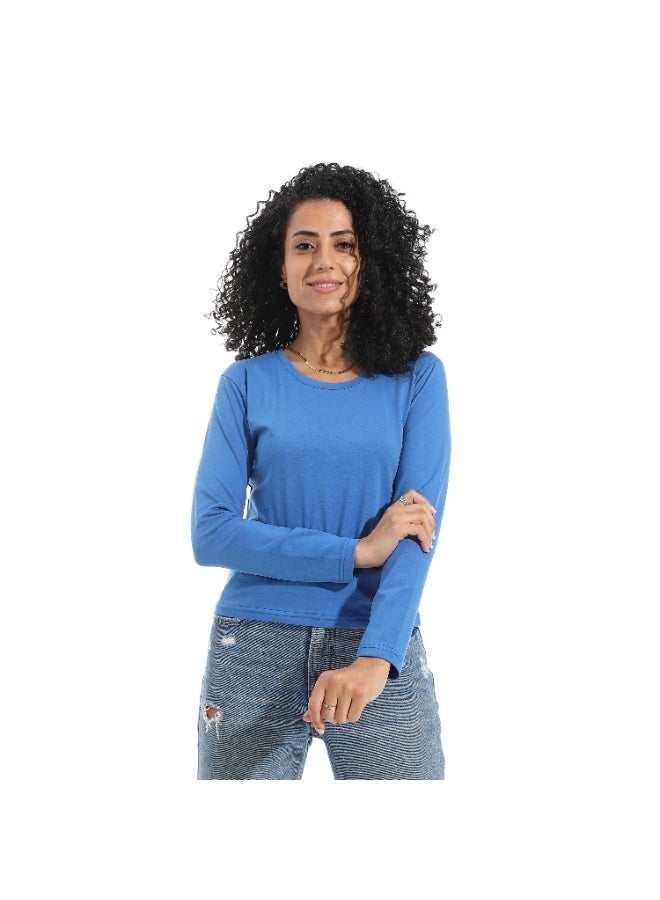 Xtcy Single Lycra Bodysuit with Wide Neck women - Image 1