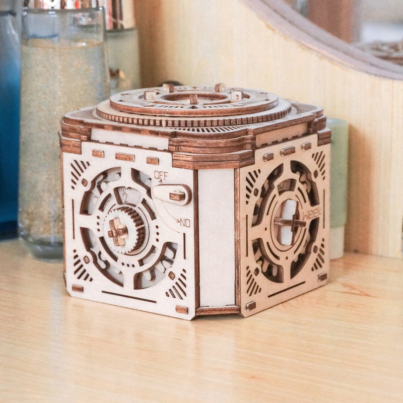3D Wooden Puzzle: High-quality Basswood Laminate - Wear-resistant Break-proof Brain Teaser With Hidden Storage & Password Lock for Students, Children, Hobbyists & Gift Recipients - Image 5