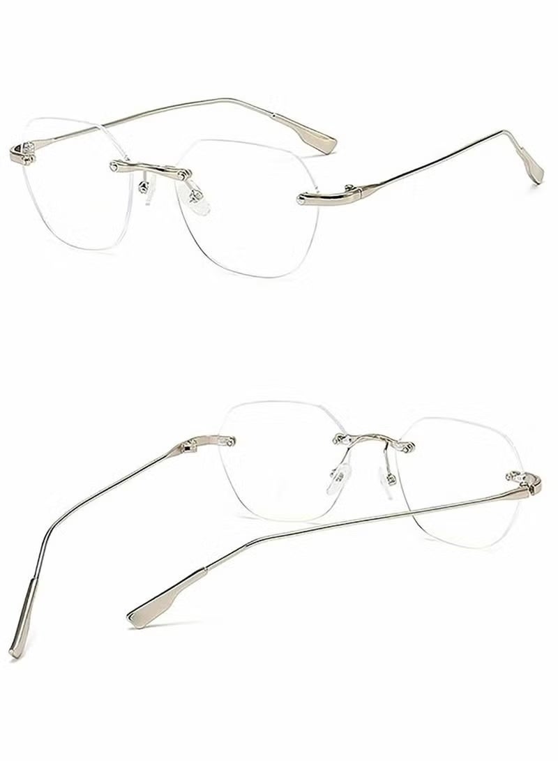 جيكومو نظارات حجب الضوء الأزرق مناسبة للرجال والنساءللقراءة وحماية من الأشعة فوق البنفسجية ومنع تعبالعين وألعاب قراءة الكمبيوتر والتلفزيون - Image 3