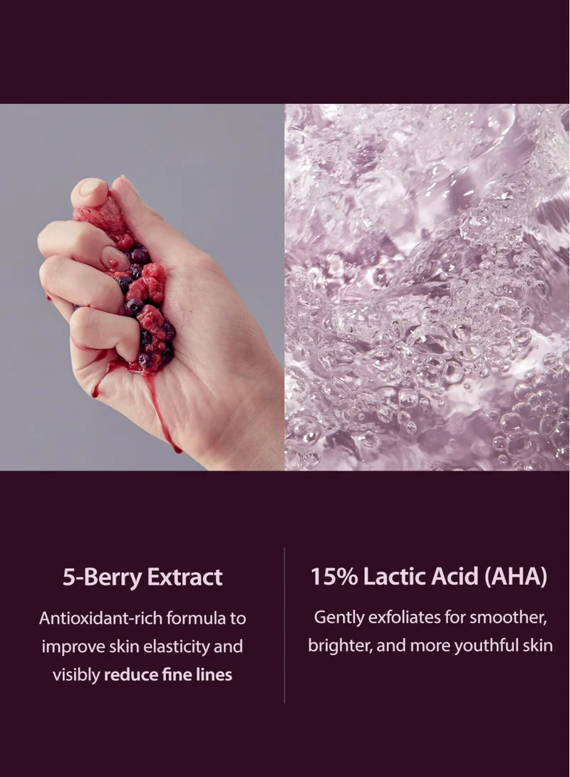 Blithe Patting Splash Mask Rejuvenating Purple Berry, 70ml - Deep Pore Cleansing Mask, K beauty, Exfoliating Dead Skin, Blackhead Removal, Korean Skincare with Nourishing Complex Fruit Extract