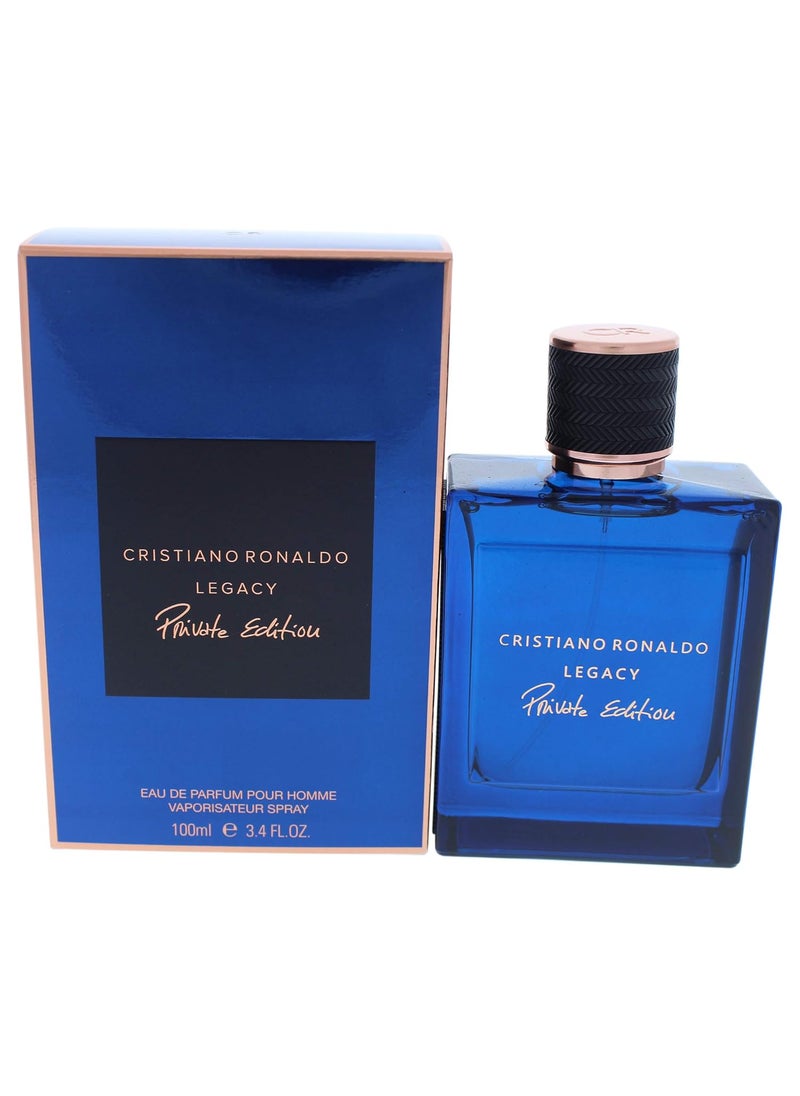 Cristiano Ronaldo CR7 Cristiano Ronaldo Legacy Private Edition  Bold  Sensual Fragrance For Men  Luxurious Bold  Sexy Scent  Woody  Warm Aroma  Perfect For A Romantic Evening  Long Lasting  34 Oz EDT Spray 