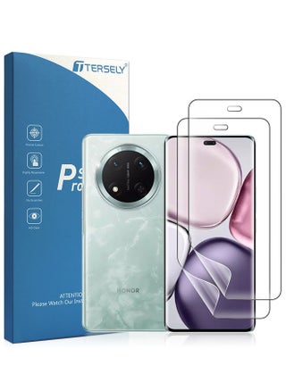 【2 Pack】 Screen Protector for Honor X9c 5G, Full Cover HYDROGEL Aqua HD Clear Anti-Scratch No Bubbles Self-Healing Screen Protector Curved for Honor X9c 5G - pzsku/ZCDF7277E6EA0E27577D4Z/45/_/1738930594/82ee7224-108a-4ca9-88b4-c32c1470ca54