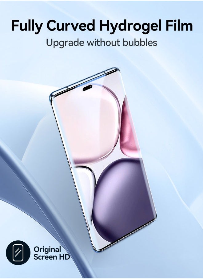 【2 Pack】 Screen Protector for Honor X9c 5G, Full Cover HYDROGEL Aqua HD Clear Anti-Scratch No Bubbles Self-Healing Screen Protector Curved for Honor X9c 5G