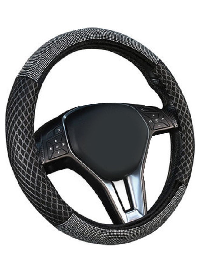 NIBEMINENT Universal Lovely Women's Anti-Slip Steering Wheel Cover - Image 1
