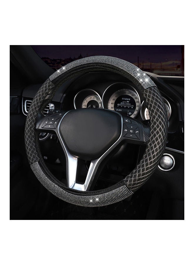 NIBEMINENT Universal Lovely Women's Anti-Slip Steering Wheel Cover - Image 2
