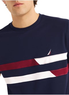 Men's Navy Round-Neck T-Shirt – Comfort Polyester Casual Wear - pzsku/ZCDF744EB5795FED49E16Z/45/_/1738137098/f71ce7c5-3d96-4d02-8294-d6eed962c8c9